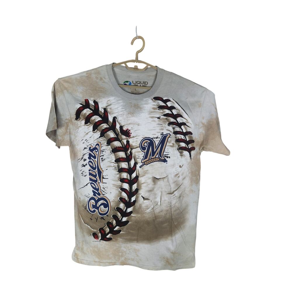 Liquid Blue Milwaukee Brewers T Men's large